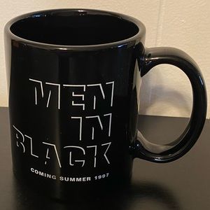 MEN IN BLACK rare 1997 Advance mug - SONY Pictures EXCLUSIVE promotional gift!